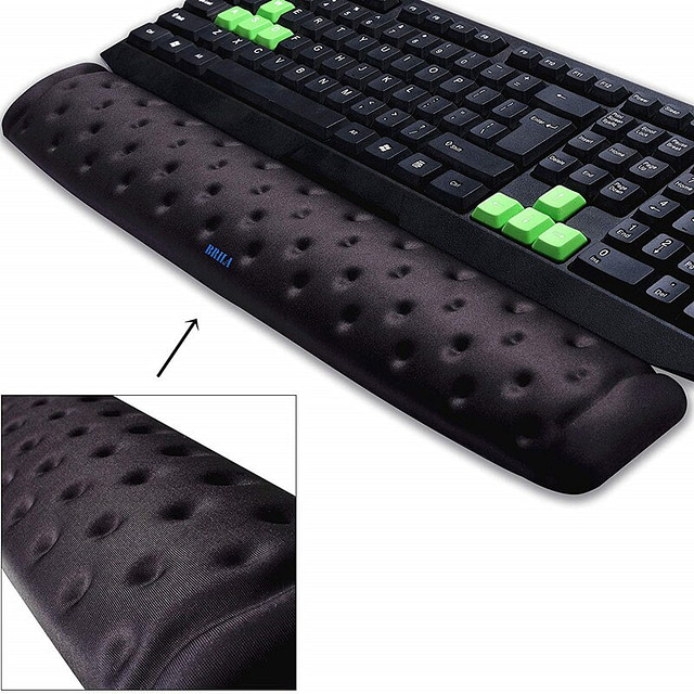 Ergonomic Memory Foam Mouse and Keyboard Support Pads at Tidy Desk Shop